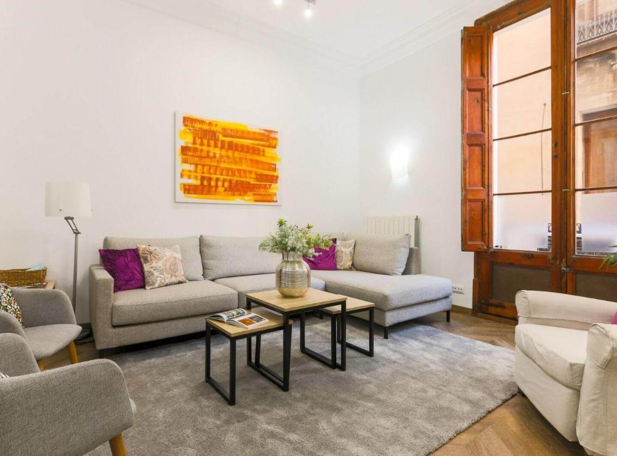 Great Spacious Apartment In The Gothic Quarter Barcelona Kültér fotó