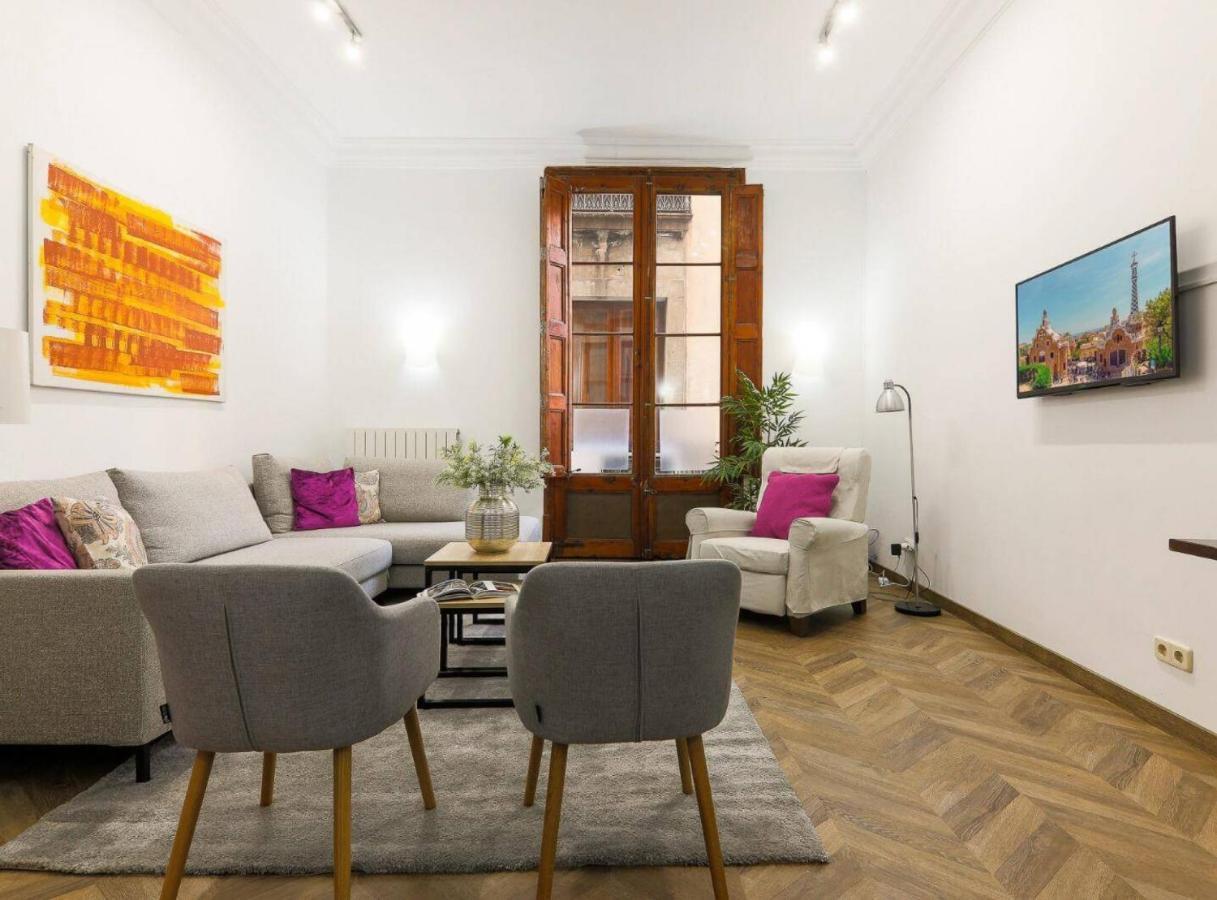 Great Spacious Apartment In The Gothic Quarter Barcelona Kültér fotó
